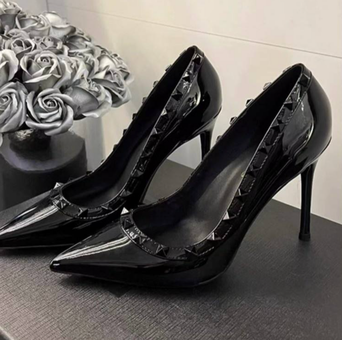 Classic Pointed-Toe High Heels