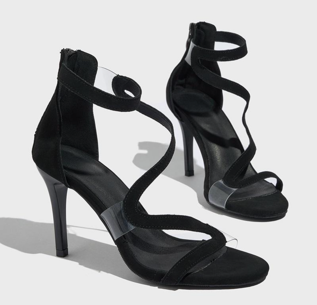 Thin-Strap Dress Heels