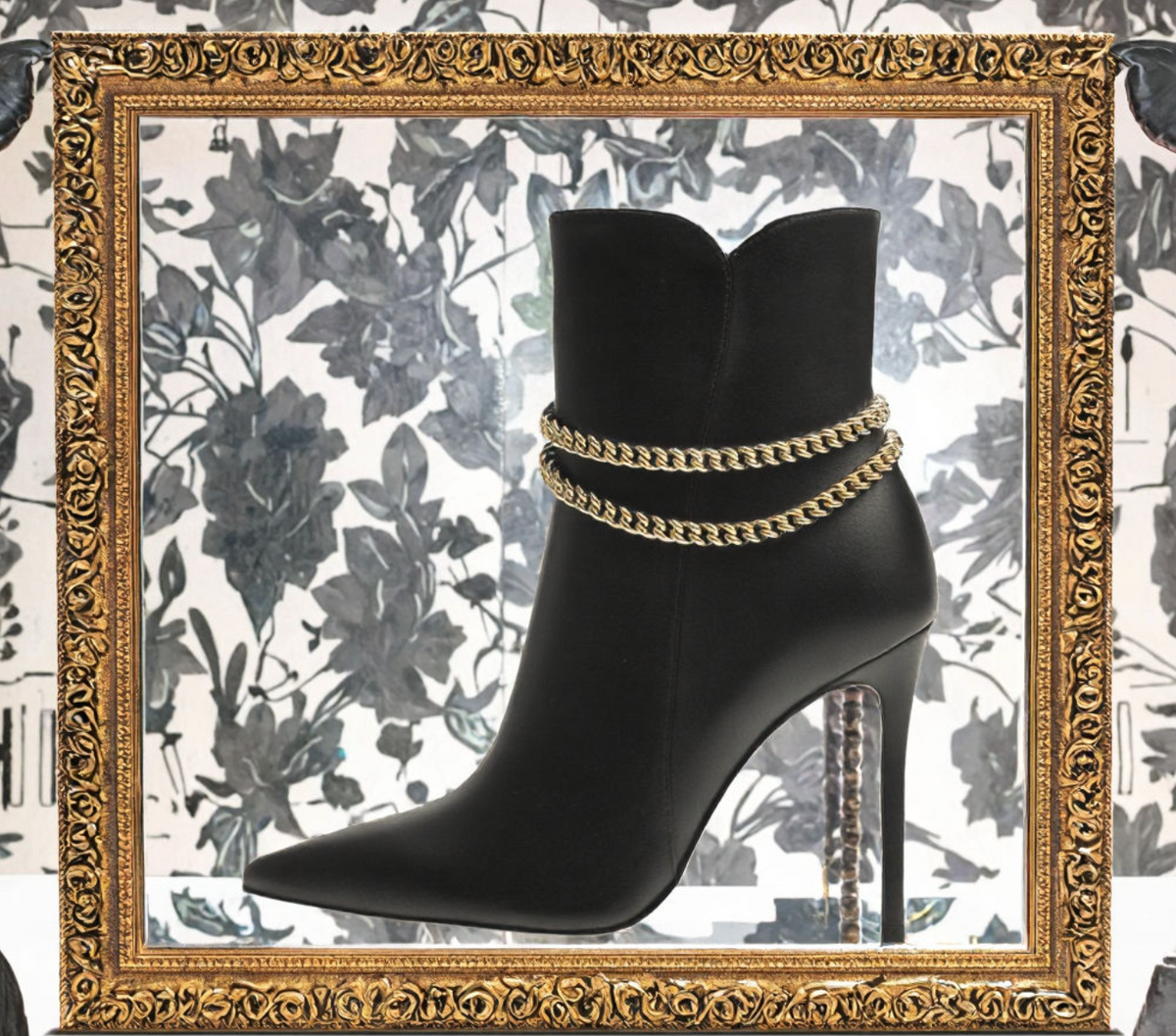 Stylish Black Stiletto Heels